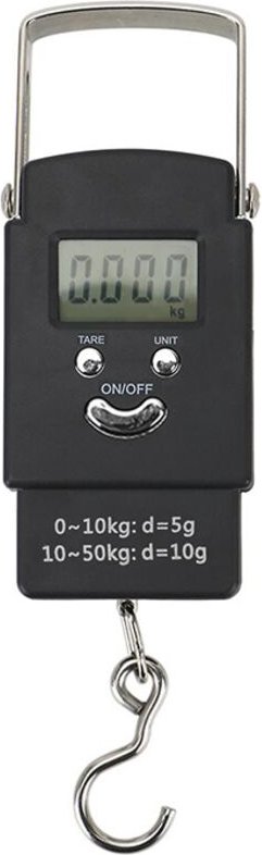 Kleine Hakenwaage, Tragkraft bis 50 kg, am Haken, batteriebetrieben, widerstandsfähig, zum Wiegen von HDWR weightPRO-H50...