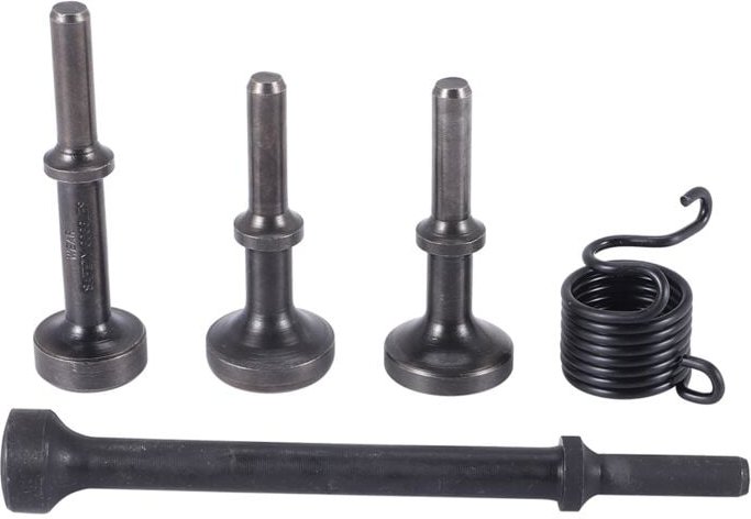5 Pcs Glättung Pneumatische Air Hammer Meißel Bits Werkzeuge Kit