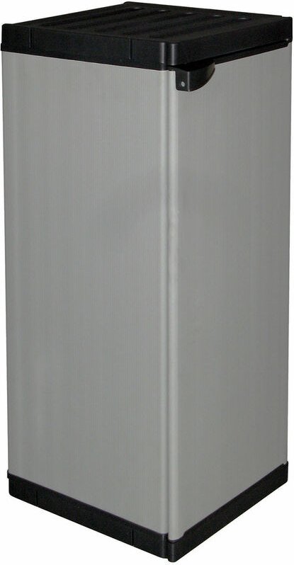 Schrank Aufbewahrungsschrank niedrig Aussen und innen-Bereich 1 Türe Balkon Garten Pvc