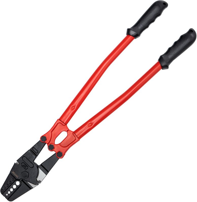 Crimp-Werkzeug, 60,96 cm Crimper Crimpzange, 1/16, 3/32, 1/8, 5/32, 3/16 Zoll 2-in-1-Werkzeug Crimp Hand, Kabelschuhe Qu...