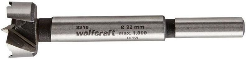 Forstnerbohrer innov. L=90mm ø22mm - 3316000 - Wolfcraft