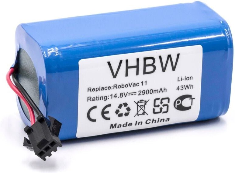 Akku Ersatz für Eufy 4INR/19/66 für Saugroboter (2900 mAh, 14,8 v, Li-Ion) - Vhbw