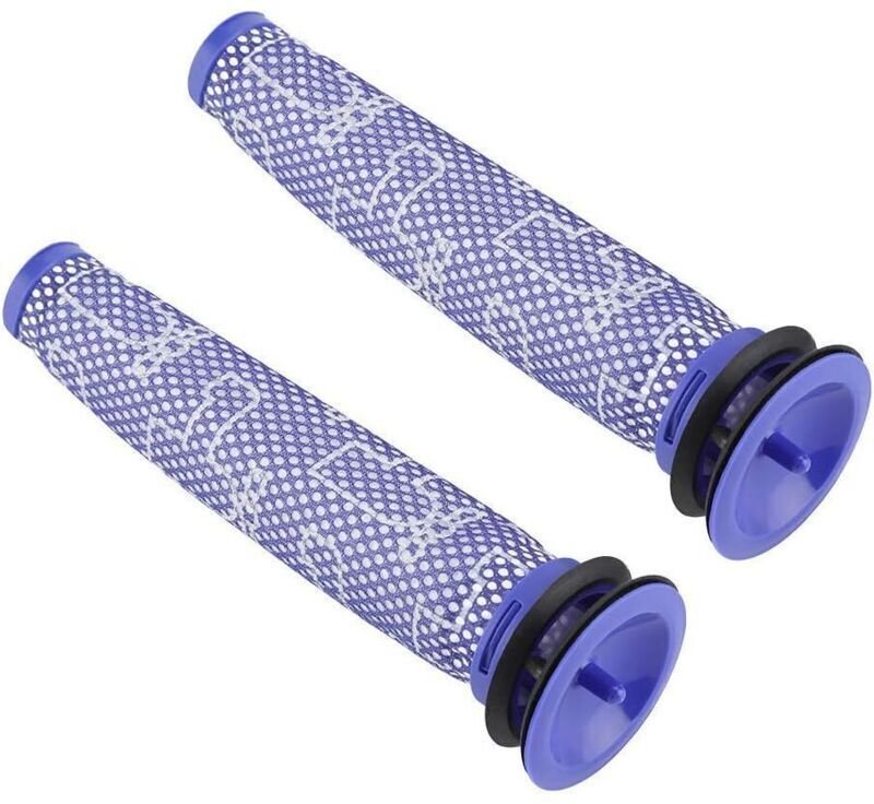 2-teiliges Staubsaugerfilter-Set, passend für Dyson V8 und V6 Staubsauger-Matratzenfilter, ersetzt vorwaschbare Motorfil...