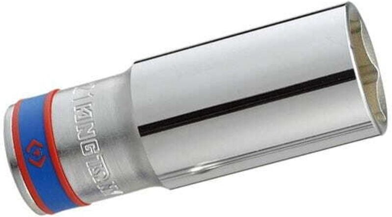 KING TONY LANGER STECKSCHLÜSSEL 1/2" 10mm x 77mm 6-WINKEL CHROM
