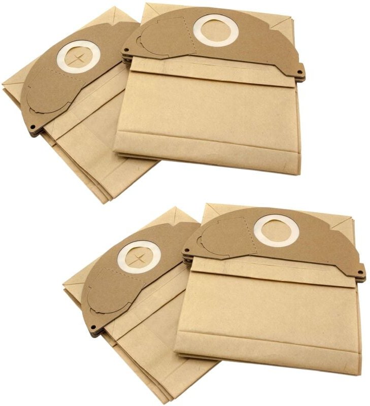 20x Staubsaugerbeutel Ersatz für Kärcher 6.904-322.0 für Staubsauger - Papier, braun - Vhbw