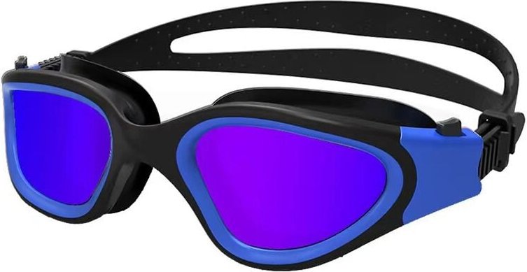 Schwimmbrille mit polarisierten Gläsern, beschlagfrei, UV-beständig, wasserdicht, klare Sicht