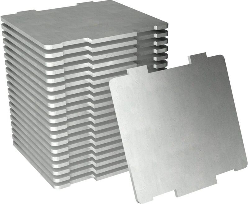 Vigor - Einteilblech Satz ∙ klein 45 mm ∙ V6685-1/20 ∙ 20-teilig ∙ Anzahl Werkzeuge: 20