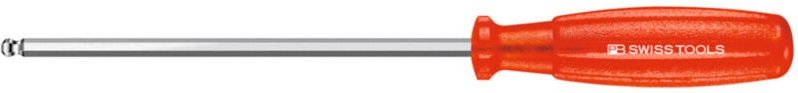 Pb Swiss Tools - Sechskant-Kugelkopfschraubendreher, mit 'Multicraft'-Kraftheft, 8 mm