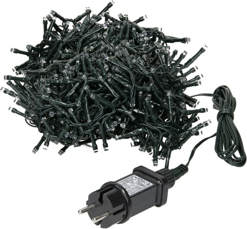 ECD Germany LED Lichtervorhang 12m 360 Warmweiße LEDs, Eiszapfen Lichterkette LED Lichterkettenvorhang Weihnachten Eisre...