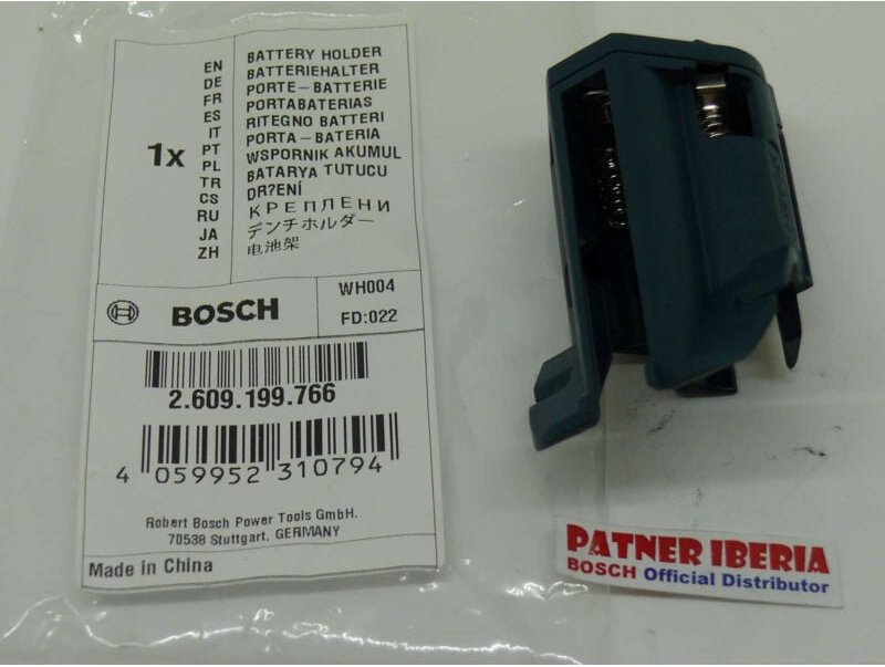 Original Ersatzteil Bosch 2609199766 Batteriehalter für gis 1000C gic 120 und D-tect 120