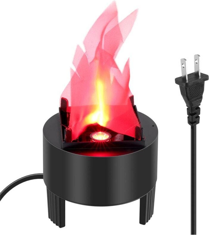 Led Feuer Flamme Effekt Licht Künstliche Elektrische Flackerlampe,US Stecker