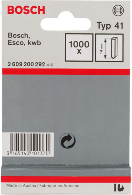 Stift Typ 41, 14 mm, 1000er-Pack