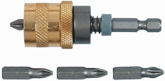 5 tlg. Trockenbau - Bithalter 1/4'