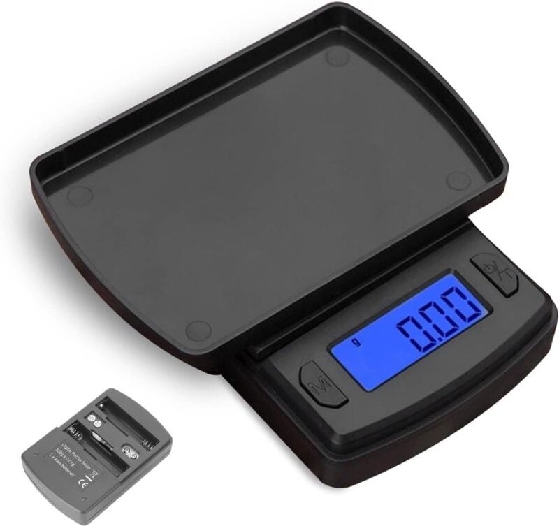 Digitale Küchenwaage, Mini-Digital-Taschenwaage, elektronische Lebensmittelwaage, Schmuckwaage, Mini-Milligrammwaage, Ta...