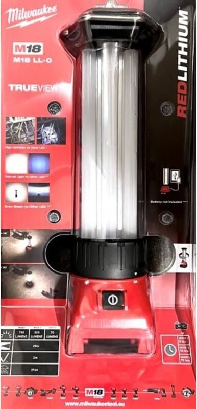 M18 LL-0 led Akku Laternenleuchte ( 4932430563 ) 18 v Li-Ion Solo - ohne Akku, ohne Ladegerät - Milwaukee