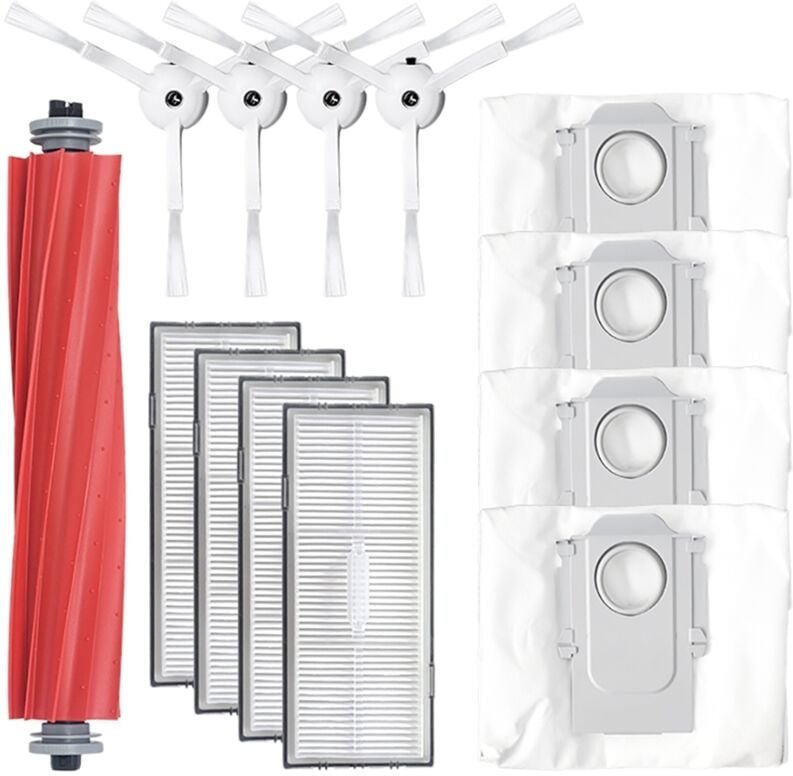 Für Xiaomi Stone G10S /S7 maxv Ultra Sweeper Zubehör Hauptbürste Seitenbürste Filter Staubbeutel