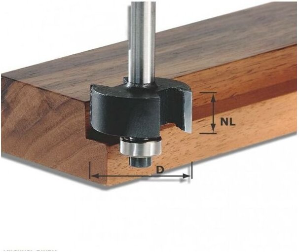 Falzfräser hw S8 D31,7/NL 12,7 – 491022 - Festool