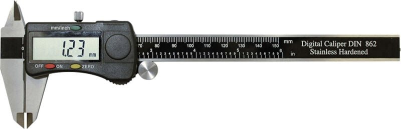 Bernstein Tools For Electronics - 7-511 Digitaler Messschieber 150 mm