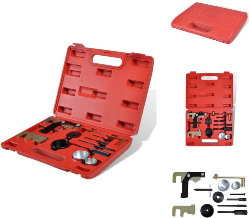 Vidaxl - Motor-Einstellwerkzeug-Satz Geeignet für Vauxhall Opel Renault Nissan - Nockenwellenarretierung - Kurbelwellena...