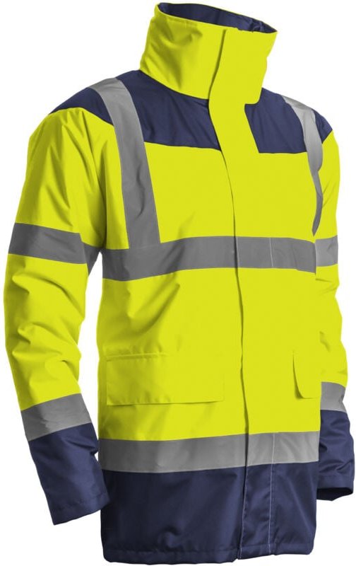 Winter-Arbeitsparka mit hoher Sichtbarkeit KETA – Neon Gelb 3XL – 60/62