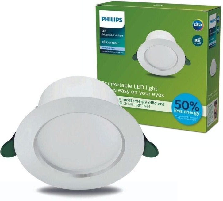 Philips - Diamond Cut Ultra Efficient Downlight 15x4,95cm 4000K 1150lm