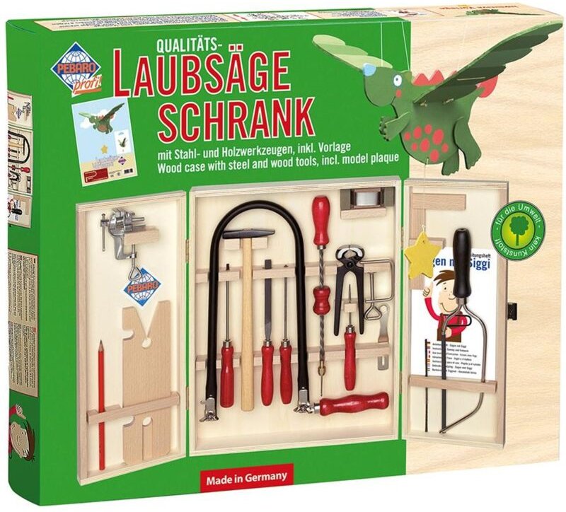 Laubsägeschrank 'Öko' Type 401S 19tlg. Bausch