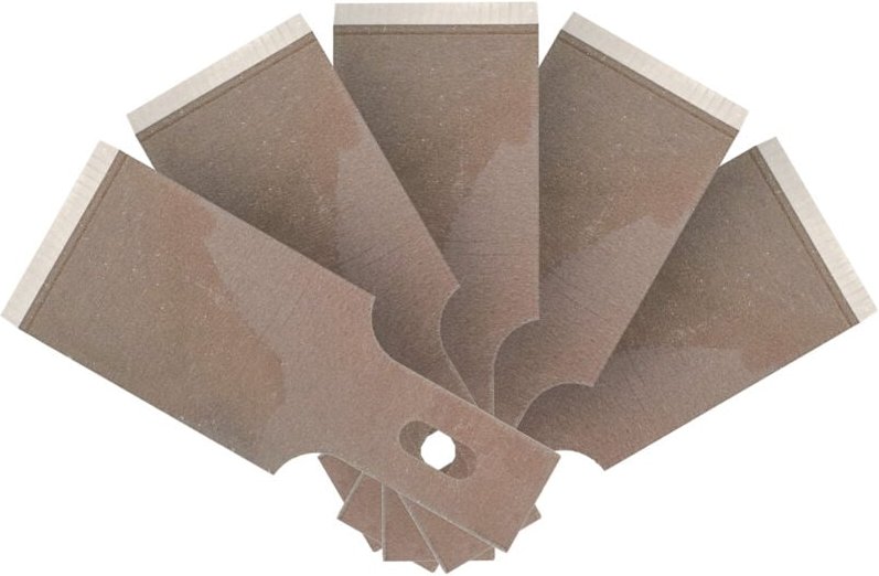 JBM16753 Set mit 5 geraden Klingen à 16 mm für Art.-Nr. 54505