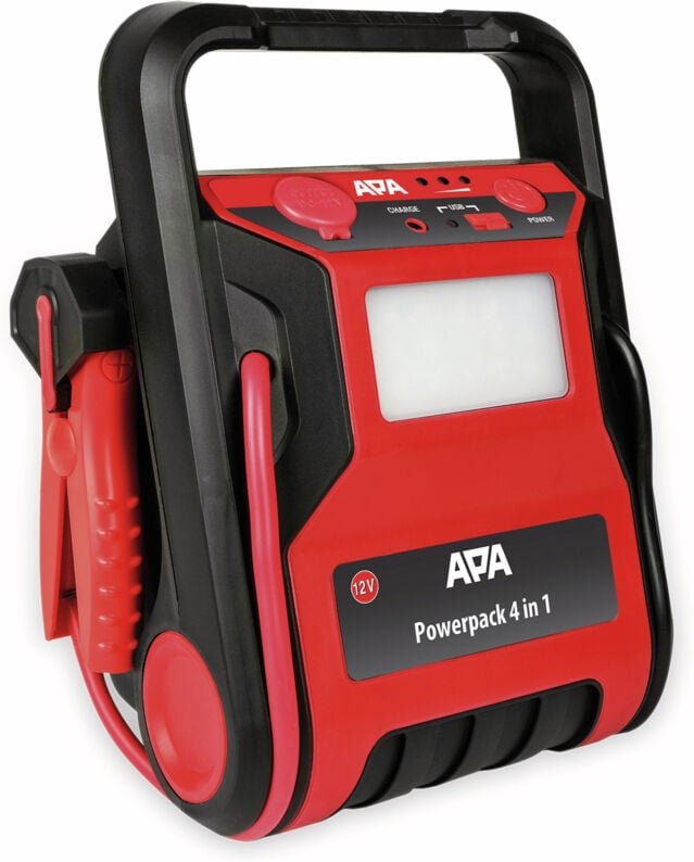 APA Starthilfegerät 16553, 4 in 1, Powerpack