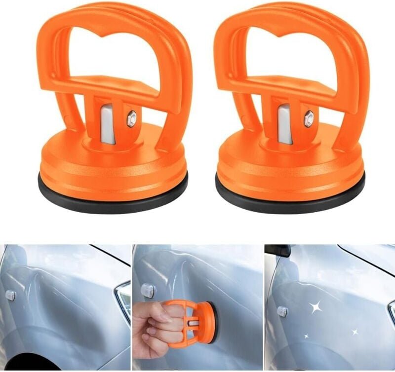 Thumbnail - Auto Dent Saugnapf, Heavy Duty Saugheber (2er Set), Vakuumsauger Gummisauger, Dent Abzieher, Saug-Näpfe Saugnapfhalter S...