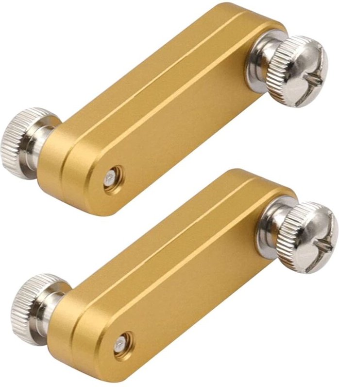 Ersandy - Teile Mittelmarkierung Markierungswerkzeug Teile Edelstahl Linealblock Positionierungsskala Holzbearbeitungste...