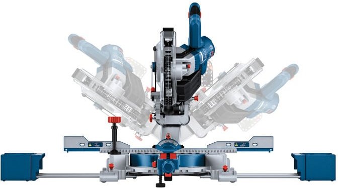 Bosch Professional - Bosch Akku-Kapp- und Gehrungssäge biturbo gcm 18V-216 d ohne Akku und Ladegerät