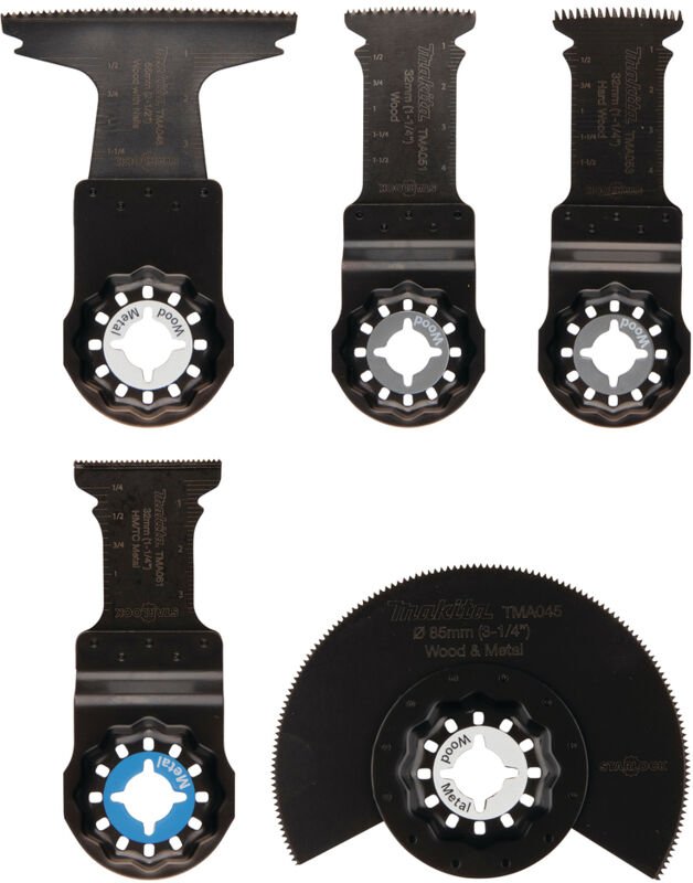 Makita E-24935 Multifunktionswerkzeug Set 5 tlg. Starlock