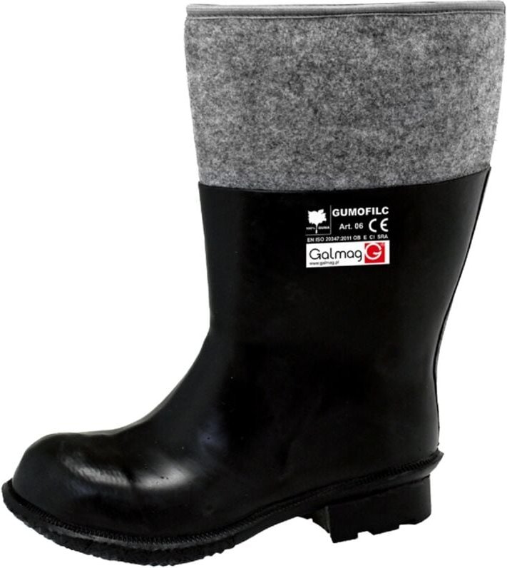 Thumbnail - Filzstiefel 100 % Gummi Grösse 41 - Bhp But-Fg41