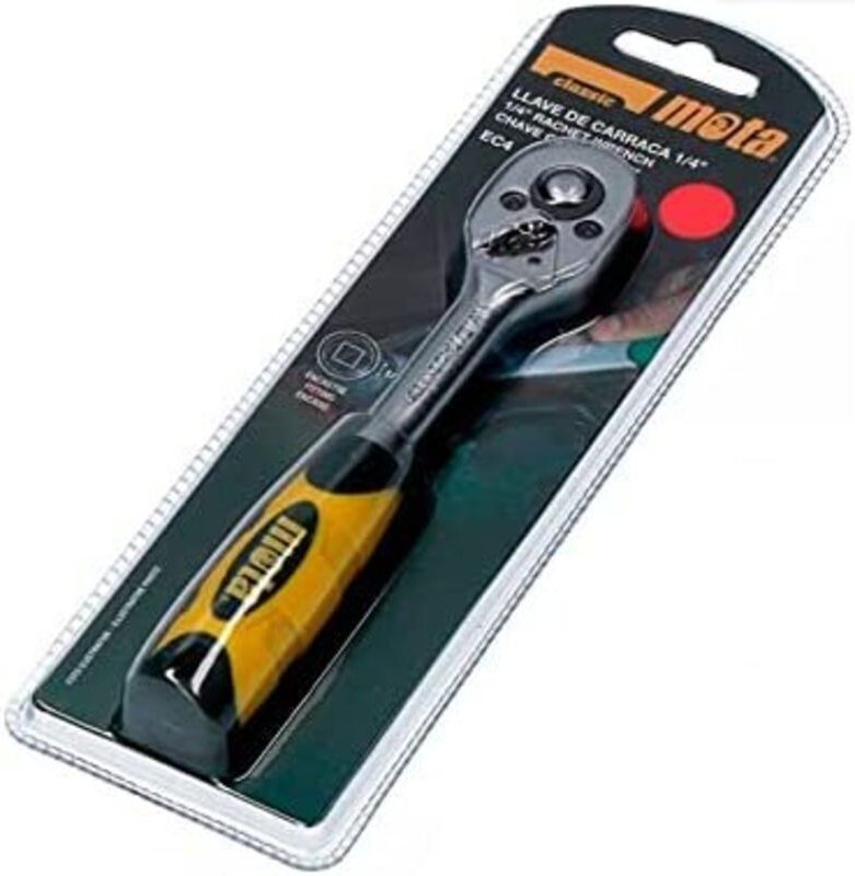 Knarrenschlüssel 1/4' 45 Zähne cr v. ec4