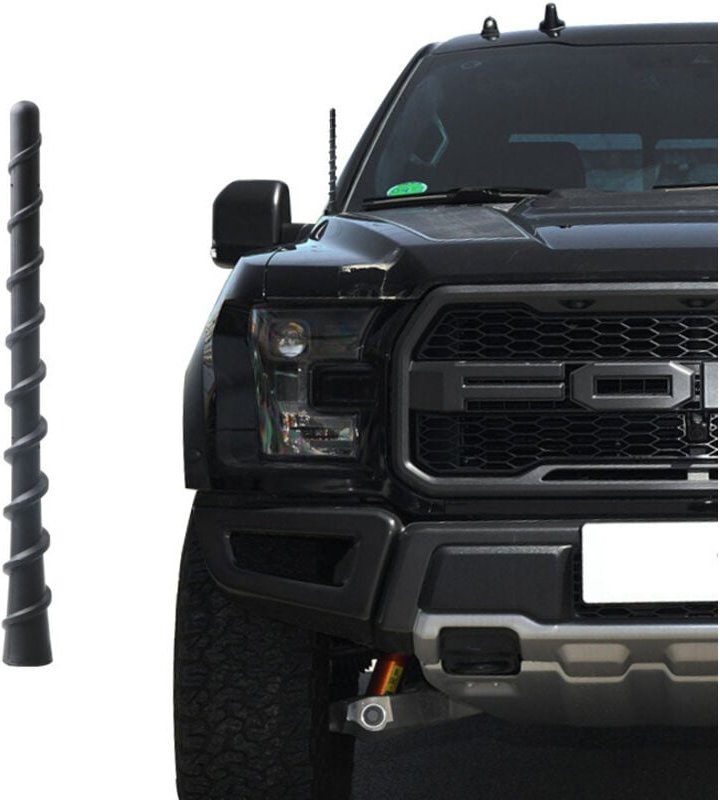 Kurze Autoantenne, 18 cm, Autoradio-Dachantenne, universelle Ersatz-Stabantenne mit starkem FM AM DAB-Empfang