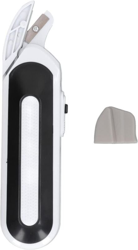 Ciseaux à Coudre électriques Mini Portable 2 Modes D'alimentation Ciseaux à Tissu Avec Couvercle De Lames Pour Travaux M...