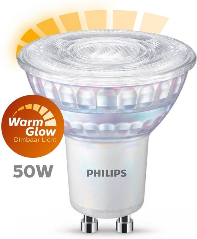 Led 77423300 led eek f (a - g) GU10 Reflektor 3.8 w = 50 w Warmweiß (ø x l) 5 cm x 5.4 cm di - Philips