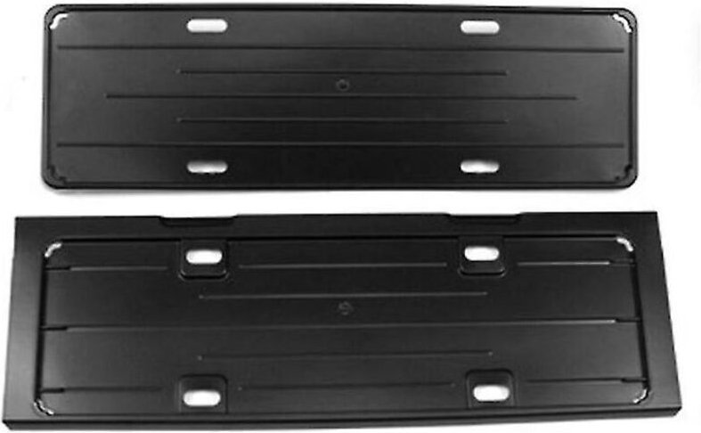 ZVD - Support de plaque d'immatriculation de voiture pour joint 2022 Cadre de plaque d'immatriculation Abs (Bl