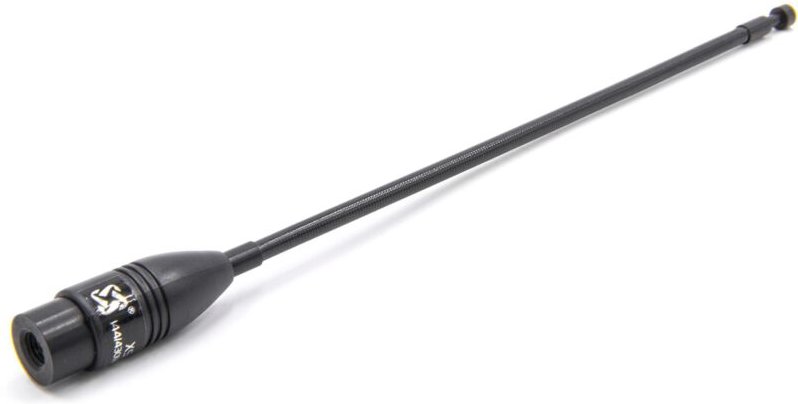 Vhbw - Antenne kompatibel mit Wouxun UVD1P, UV2D, UV6D, UV8D Funkgerät - Ausziehbar, 21 cm - 37 cm, sma Stecker, Schwarz