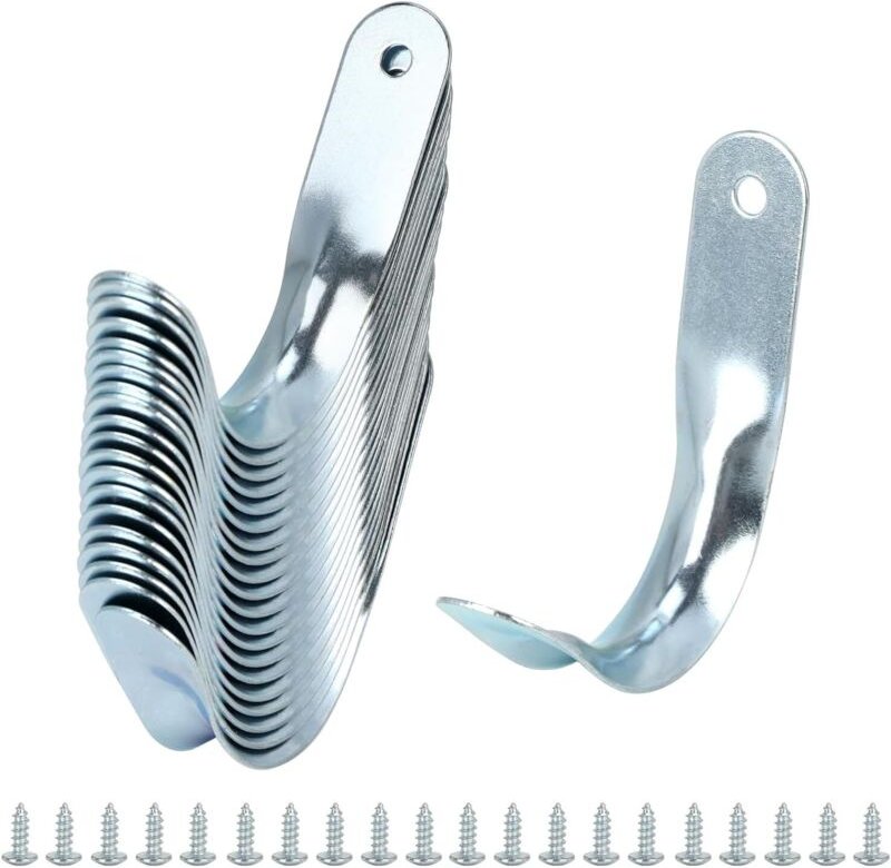 20er-Pack robuste Haken für Garage, Garten, Schuppen und Werkstatt – Haushaltsgeräte und Werkzeuge