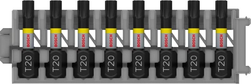 Pro Torx Impact Bit, T20, 25 mm, 8 Stück - Bosch