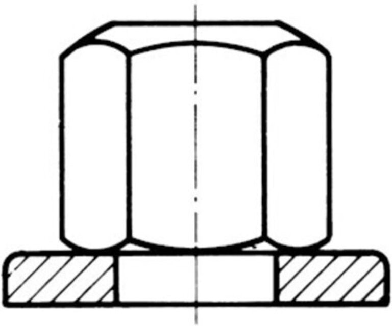 Lowe - Spanneisen DIN6314Z 6,6x50mm amf
