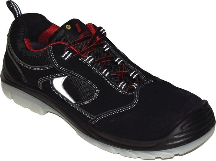 Sicherheitsschuh easy step Größe 46 w. 11 schwarz S1P src en iso 20345 Veloursleder