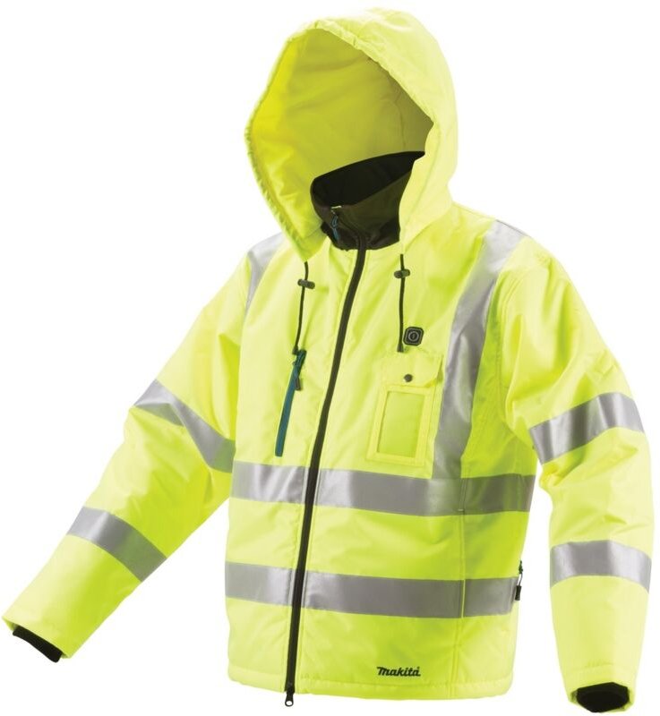 Jacke - xl - 100% Polyester - fluoreszierend gelb - Class 3 - Makita