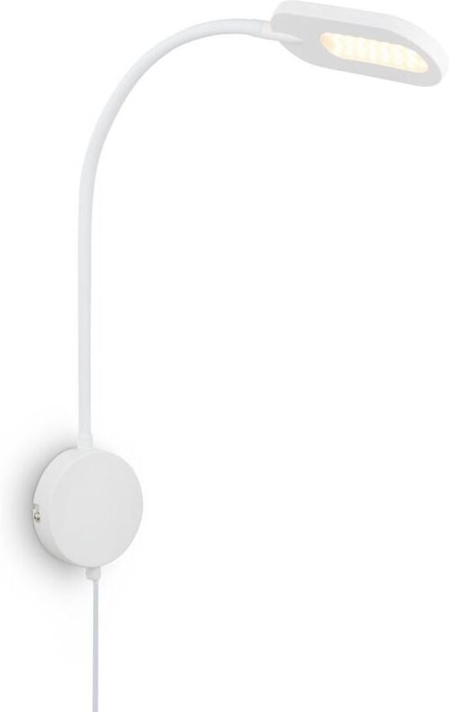 LED-Wandleuchte 2177016 weiß, 6W, 650lm, 3000K - Briloner