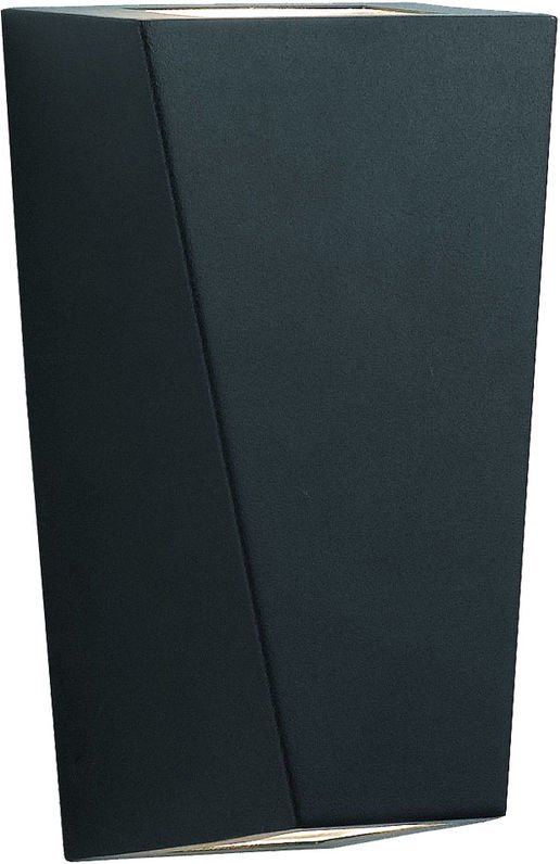 LED ALU Wand Lampe Fassaden Außen Beleuchtung ALU Up Down Garten Leuchte