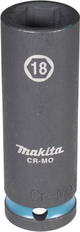 E-16483 Steckschlüssel 1/2" SW18 Impact Black lang - Makita