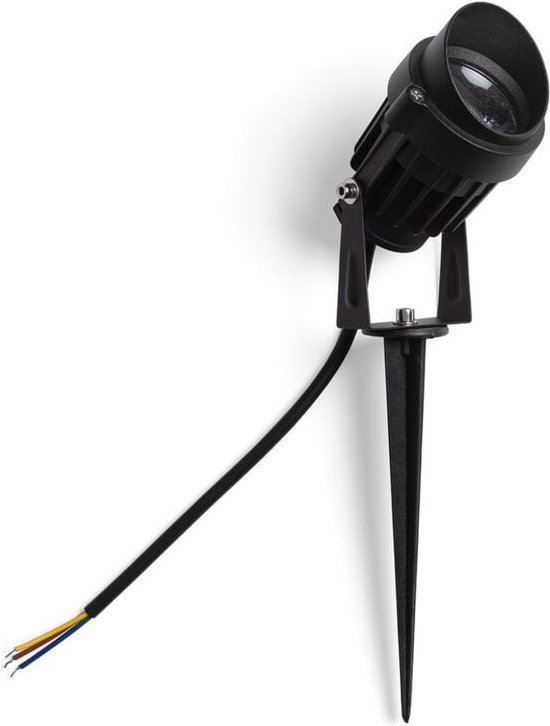 LED-Strahler Aussen 7W mit Erdspiess Vetusta 2700K Warmweiß