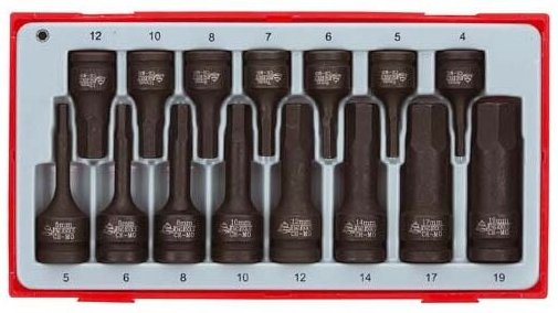 Steckschlüssel-Steckschlüssel-Satz, 3/8, 1/2, Sechskant Tengtools TT9015HX 151410107