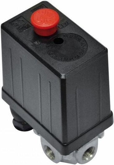 Stanley Einphasiger Druckschalter de 4 Wege (1 Weg 3/8" F + 3 Wege 1/4" F)